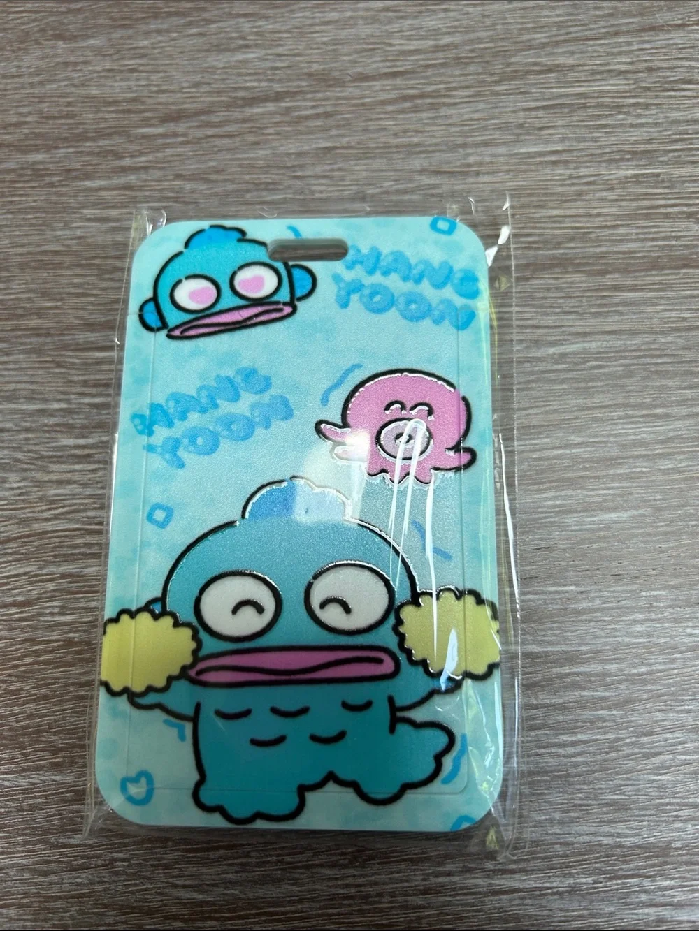Light Blue Character Luggage Tag & Card Holder Set